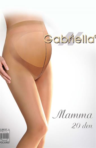 5: Gabriella Classic Mamma 20 Tights Graviditets Strømpebukser M